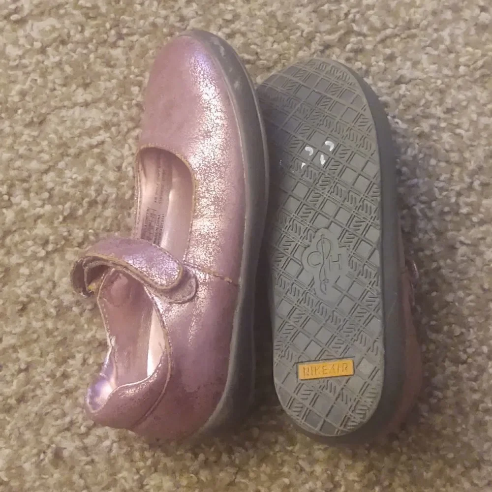 Cole Haan Air Sheila Comfy Mary Jane Girls Toddlers Shoes Size 8 Fuchsia Pink